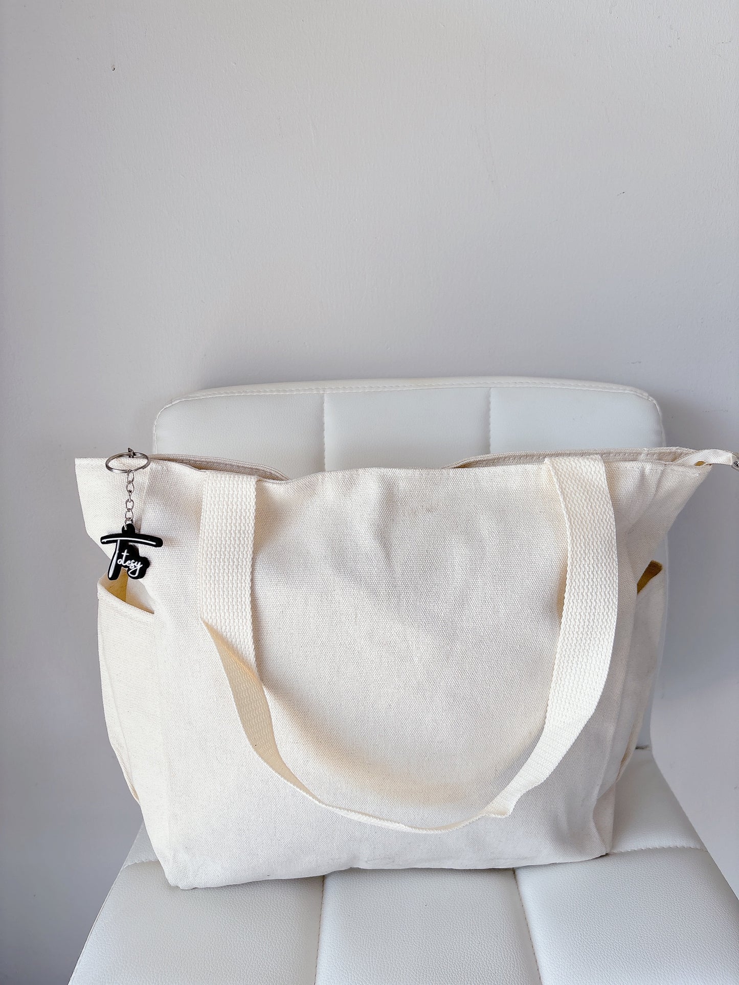 Totesy Midi Tote Bag (WHITE)